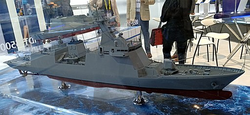 HDF-2500 Frigate - Front at ADAS 2018