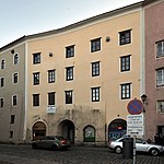 Saigerhaus (house with wall of the former Mautsudhaus)