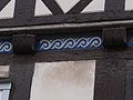 Мальований фриз фахверкового будинку. Ганноверш-Мюнден, Німеччина