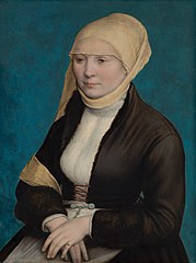 Hans Holbein el Joven Retrato de una mujer (h. 1517)