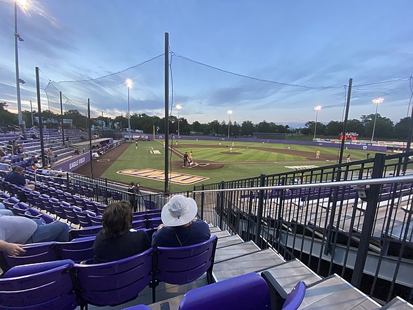 The Harrisonburg Turks host the Winchester Royals in a Valley Baseball League game in June 2022.