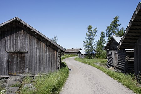 Harrströmin kalasatamaa Korsnäsissä.