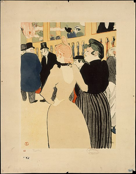 File:Henri de Toulouse-Lautrec, At the Moulin Rouge - La Goulue and Her Sister, 1892 - Metropolitan Museum of Art.jpg