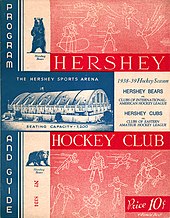 Hershey Bears Alternate Logo - American Hockey League (AHL