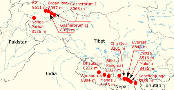 Himalaya location map.png