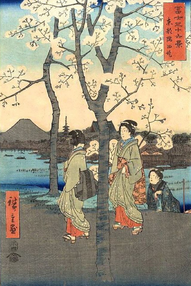 File:Hiroshige, 36 Views of Mount Fuji Series 7.jpg - Wikipedia