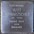 Hochheim am Main Massenheim Stolperstein Hauptstrasse 14 Kurt Schwarzschild.jpg