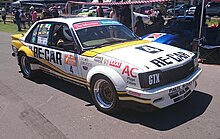 Alan Browne and Tony Edmondson placed fifth in a Holden VC Commodore
(image from 2015) Holden Commodore (VC) - Browne & Edmondson.JPG