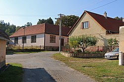 Horní Cerekev, Těšenov, houses No 1 and 16.jpg