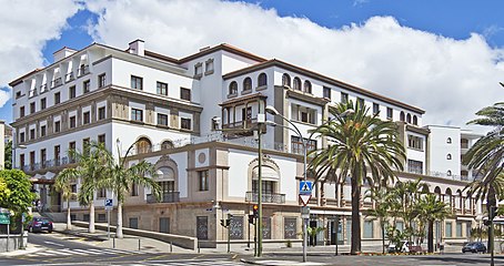 Hotel Mencey Rambla de Santa Cruz 1945