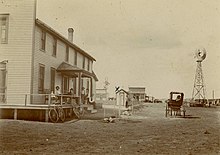 Hotel and general store in Wilton, North Dakota, 1890s Hotel and general store in Wilton, N.D., 1890s.jpg