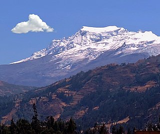 Hualcán Mountain in Peru