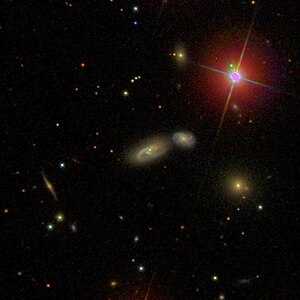 SDSS image from IC 491 & PGC 1779405 (r.)