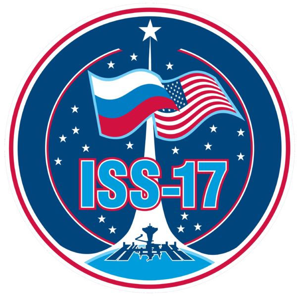 File:ISS Expedition 17 patch.png