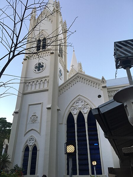 File:Immaculate Conception Cathedral (Puerto Princesa, Palawan) right belfry 2018-02-16.jpg