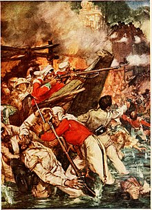 Attack on 23 June 1857 India; (1909) (14753085992).jpg