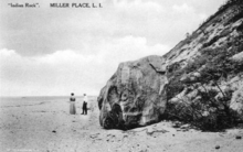 Indian Rock on Miller Place Beach Indian Rock on Miller Place Beach.png