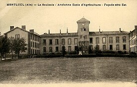 Antiga escola agrícola de Montluel cerca de 1900