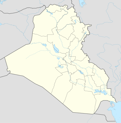 Babilonia (ciudá) alcuéntrase n'Iraq'Iraq