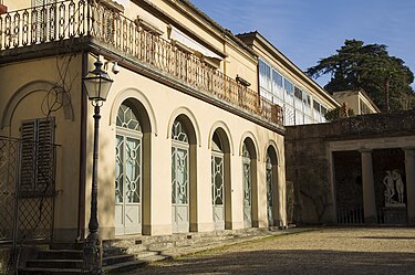 Headquarters of Institute for Etruscan and Italic Studies (Istituto Nazionale di Studi Etruschi ed Italici) inside the Boboli Gardens, Florence, Tuscany Istituto Nazionale di Studi Etruschi ed Italici 02 2020.jpg