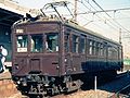 クモハ12形（武蔵白石駅 1990年12月ごろ）