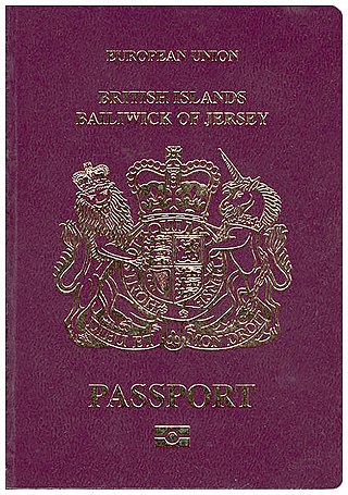 <span class="mw-page-title-main">Jersey-variant British passport</span> Type of passport issued in Jersey