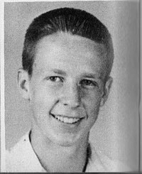 Jim Davis, yearbook photo, 1962