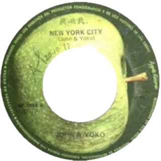 <span class="mw-page-title-main">New York City (John Lennon and Yoko Ono song)</span> 1972 song by John Lennon and Yoko Ono as Plastic Ono Band