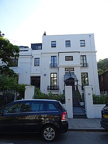 38 Porchester Terrace. A Grade II listed building. John Linnell and Camille Silvy - 38 Porchester Terrace Bayswater London W2 3TP.jpg