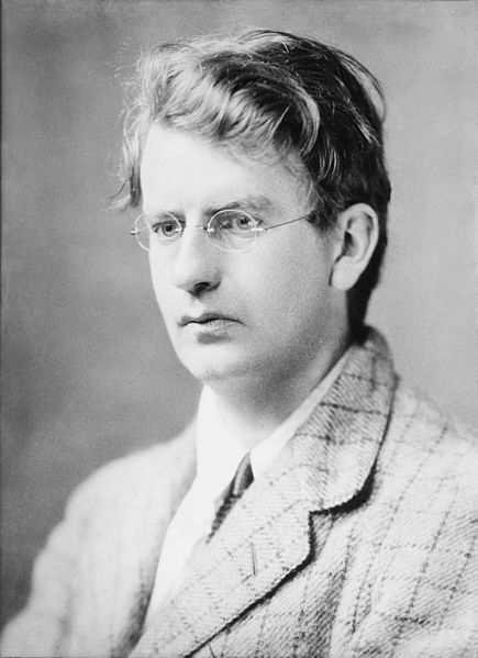 Television pioneer John Logie Baird (seen here in 1917) televised the BBC's first drama, The Man with the Flower in His Mouth, on 14 July 1930, and th