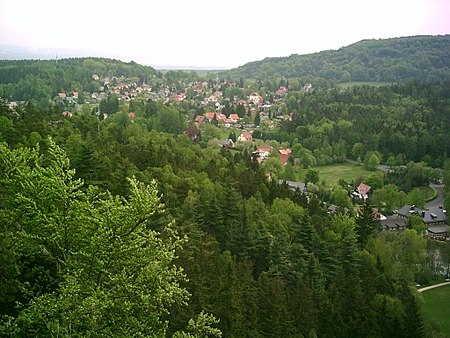 Jonsdorf vom Nonnenfelsen