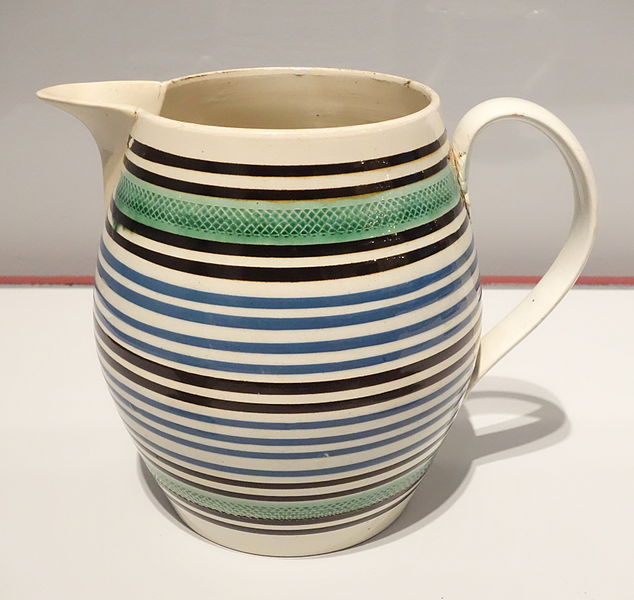 File:Jug, unknown maker, Staffordshire, England, c. 1830, glazed earthenware - Brooklyn Museum - Brooklyn, NY - DSC08838.JPG