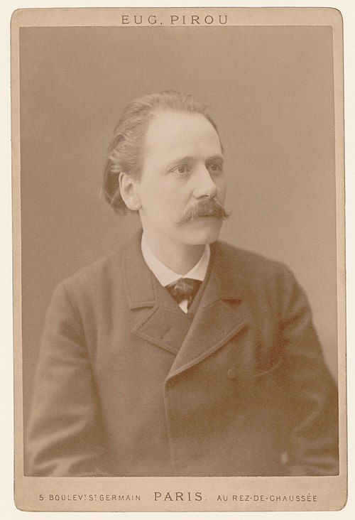 The composer, photographed in 1895