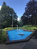 Königstein, fountain in front of the KVB Klinik.jpg