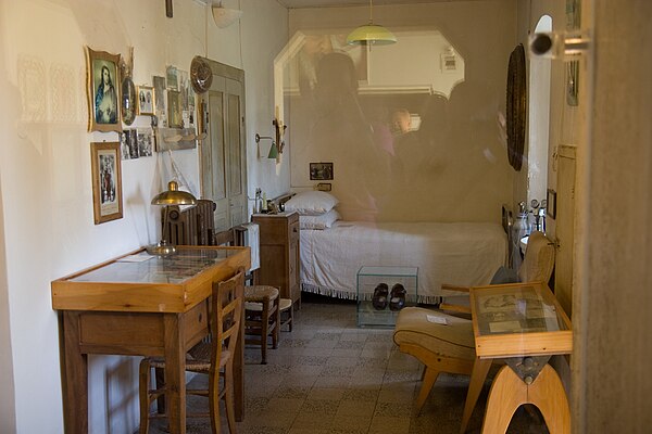 The conventual cell of Padre Pio in the monastery of Our Lady of Grace in San Giovanni Rotondo