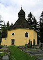 Čeština: Kaple sv. Máří Magdalény na vrchu Bradlo v Kamenici nad Lipou English: Chapel at Bradlo Hill in Kamenice nad Lipou, Czech Republic