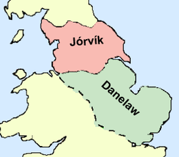 Regno di Jórvik - Localizzazione