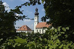 Catholic church of Wörth the Erding district.
