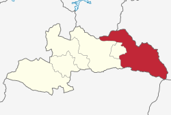 Kishapu District in Shinyanga 2022.svg