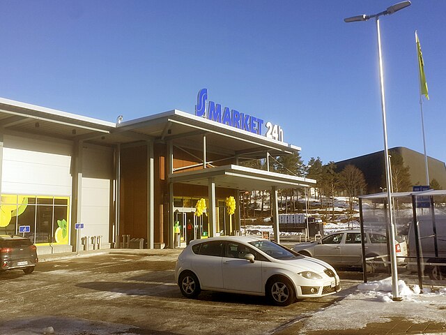 S-market store with 24/7 service in Klaukkala, Finland, 2022