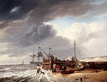 Am Strand, 1823