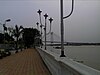 Kolkata Riverfront with Vidyasagar Setu in background