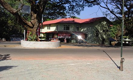 Coffee shop inside the Calicut Medical College campus