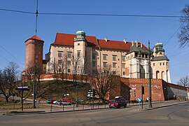 Kraków - Wawel - Widok od wschodu 01.jpg