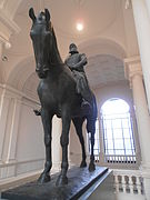 サンカントネール博物館（英語版）にあるレオポルド2世の騎馬像