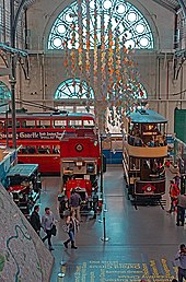 London Transport Museum main hall LT Museum main hall.jpg