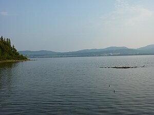 Lac Matapédia vu du dépôt à Soucy.JPG