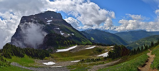 Lady Peak panorama