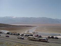 Lake in Badwater Basin, Death Valley National Park