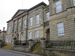 <span class="mw-page-title-main">Lanark Sheriff Court</span> Judicial building in Lanark, Scotland